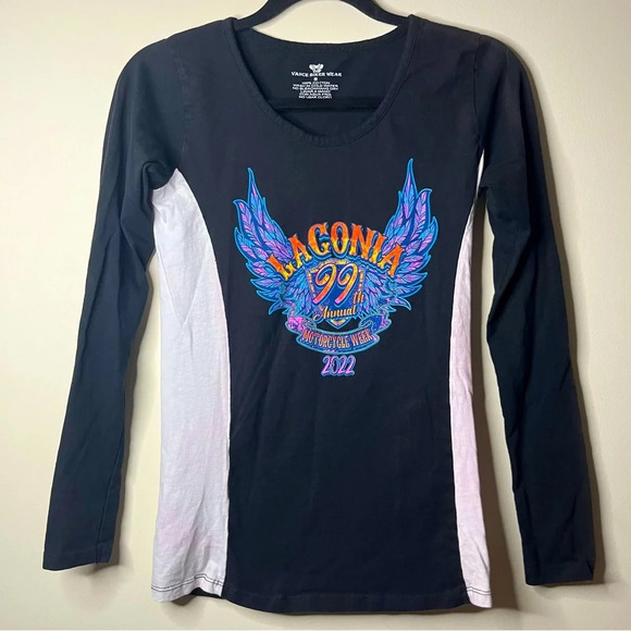 VANCE BIKE WEAR Laconia New Hampshire 99th Annual Motorcycle Week Shirt - Picture 1 of 6